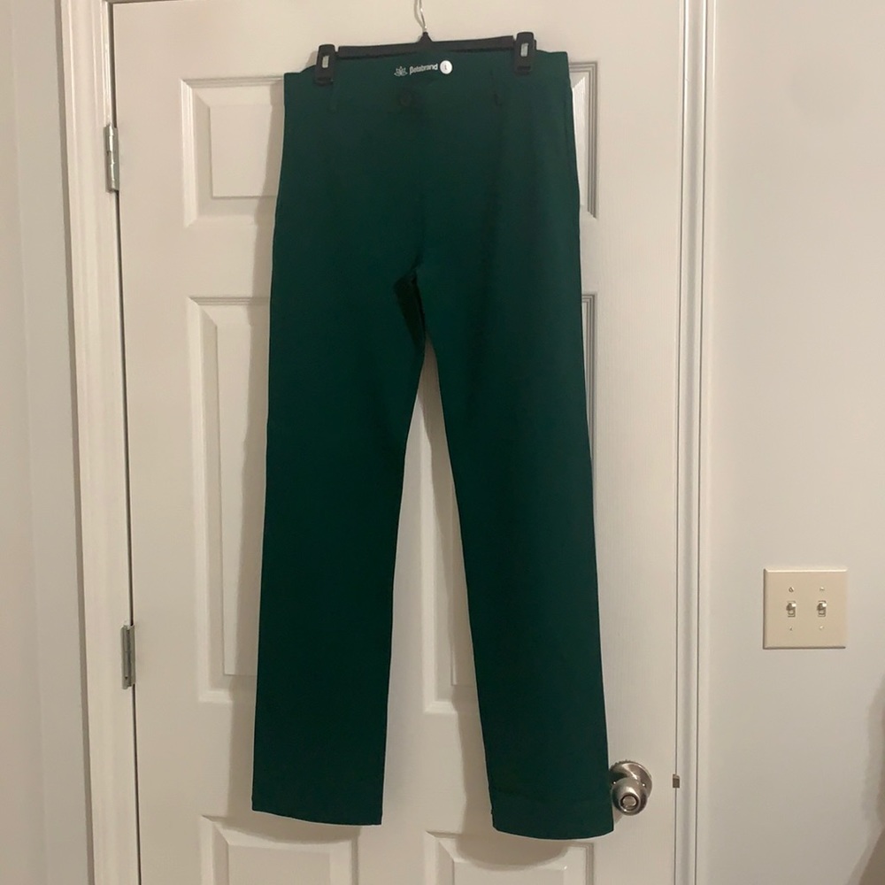 Dark green betabrand pants